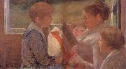 Mary Cassatt, Mary readinf for her grandchildren